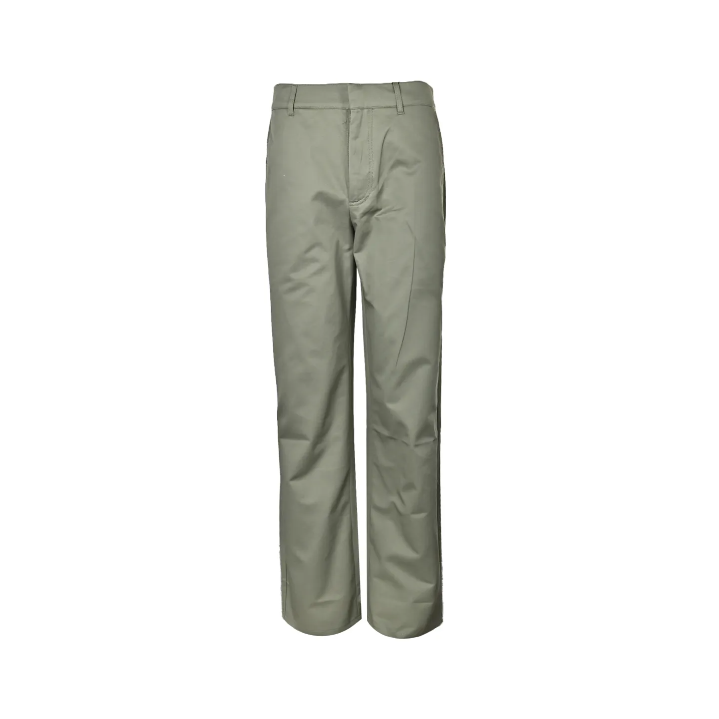 Louis Vuitton/Louis Vuitton pocket leather silk cotton crepe trousers